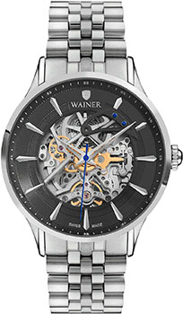 Швейцарские наручные  мужские часы Wainer WA.25705A. Коллекция Automatic