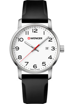 Швейцарские наручные  мужские часы Wenger 01.1641.103. Коллекция Avenue