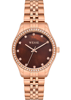 fashion наручные  женские часы Wesse WWL109706. Коллекция Crystal