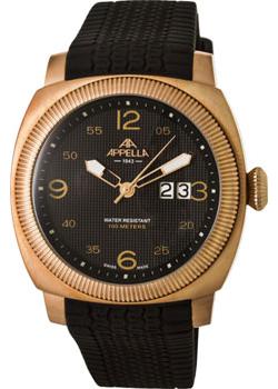Швейцарские наручные мужские часы Appella 4193-4014. Коллекция Dress watches