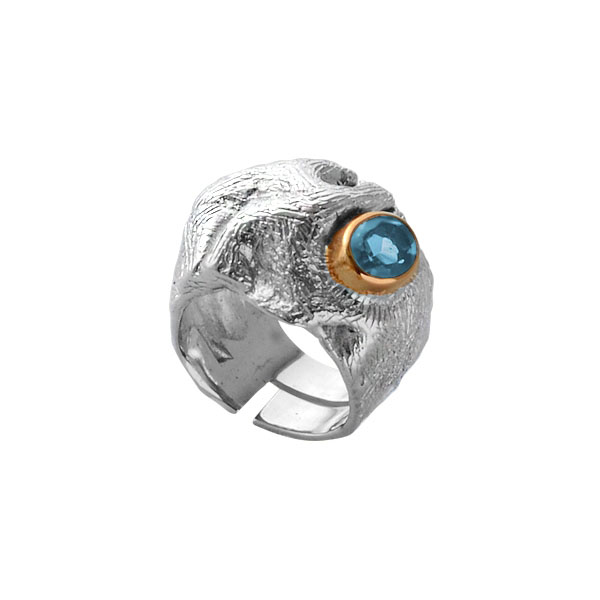 Серебряное кольцо  1104t