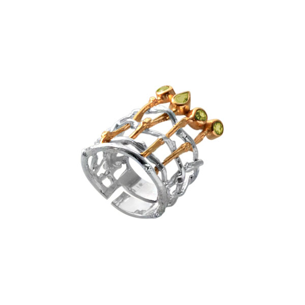 Серебряное кольцо  1165h