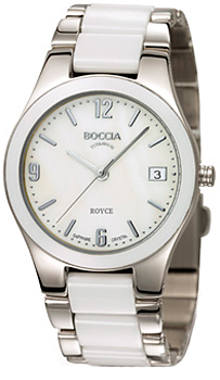 Наручные  женские часы Boccia 3189-01. Коллекция Ceramic