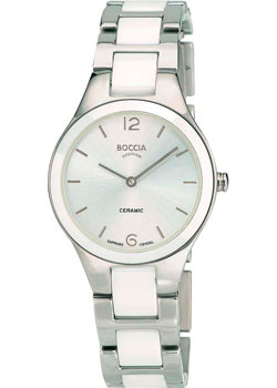Наручные  женские часы Boccia 3306-01. Коллекция Ceramic