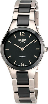 Наручные  женские часы Boccia 3306-02. Коллекция Ceramic