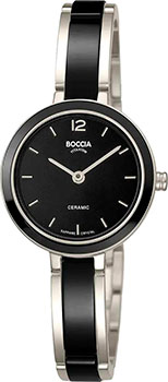Наручные  женские часы Boccia 3333-02. Коллекция Ceramic