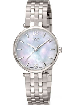 Наручные  женские часы Boccia 3339-01. Коллекция Titanium
