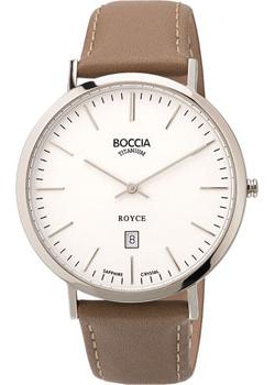 Наручные  мужские часы Boccia 3589-01. Коллекция Royce