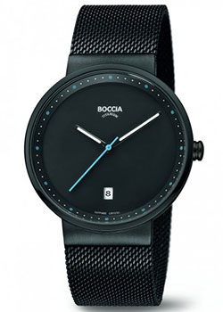 Наручные  мужские часы Boccia 3615-02. Коллекция Titanium