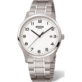 Наручные  мужские часы Boccia 3620-01. Коллекция Titanium