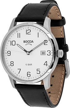 Наручные  мужские часы Boccia 3621-02. Коллекция Titanium