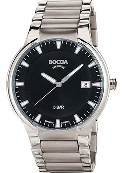 Наручные  мужские часы Boccia 3629-01. Коллекция Titanium