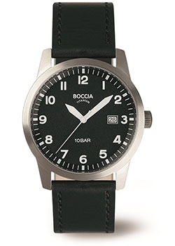 Наручные  мужские часы Boccia 3631-01. Коллекция Titanium