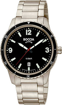 Наручные  мужские часы Boccia 3635-03. Коллекция Titanium