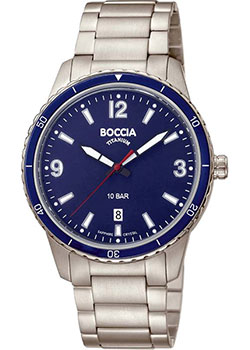 Наручные  мужские часы Boccia 3635-04. Коллекция Titanium