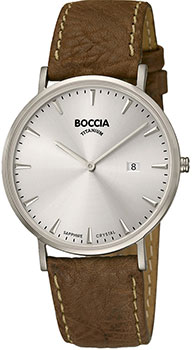 Наручные  мужские часы Boccia 3648-01. Коллекция Titanium