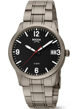 Наручные  мужские часы Boccia 3650-03. Коллекция Titanium