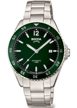 Наручные  мужские часы Boccia 3653-02. Коллекция Titanium
