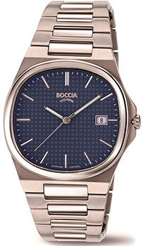 Наручные  мужские часы Boccia 3657-02. Коллекция Titanium