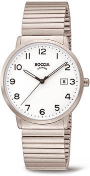 Наручные  мужские часы Boccia 3660-01. Коллекция Titanium