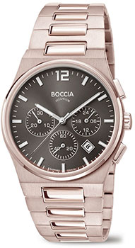 Наручные  мужские часы Boccia 3741-02. Коллекция Chronograph