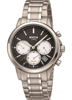 Наручные  мужские часы Boccia 3742-02. Коллекция Titanium