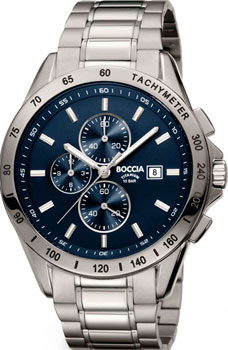 Наручные  мужские часы Boccia 3751-01. Коллекция Titanium