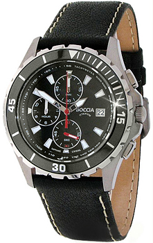 Наручные  мужские часы Boccia 3766-01. Коллекция Sport