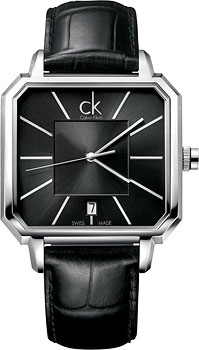 Швейцарские наручные  мужские часы Calvin klein K1U211.07. Коллекция ck Concept