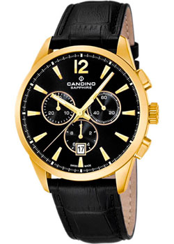 Швейцарские наручные  мужские часы Candino C4518.G. Коллекция Chronograph