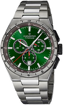 Швейцарские наручные  мужские часы Candino C4603.C. Коллекция Titanium