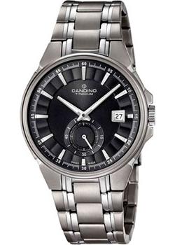 Швейцарские наручные  мужские часы Candino C4604.4. Коллекция Titanium