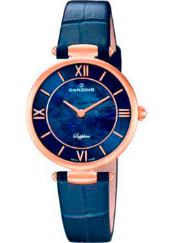 Швейцарские наручные  женские часы Candino C4671.2. Коллекция Elegance