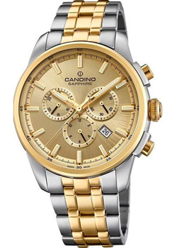 Швейцарские наручные  мужские часы Candino C4699.2. Коллекция Chronograph