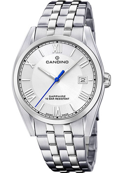 Швейцарские наручные  мужские часы Candino C4701.A. Коллекция Couple