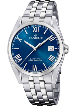 Швейцарские наручные  мужские часы Candino C4701.B. Коллекция Couple