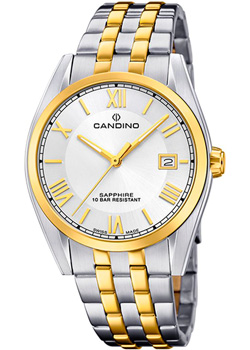 Швейцарские наручные  мужские часы Candino C4702.A. Коллекция Couple