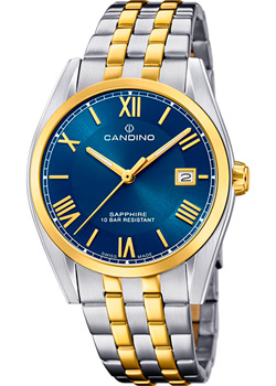 Швейцарские наручные  мужские часы Candino C4702.B. Коллекция Couple