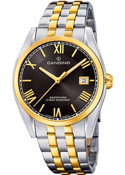 Швейцарские наручные  мужские часы Candino C4702.D. Коллекция Couple