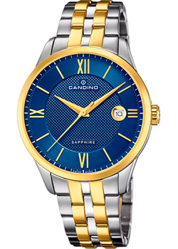 Швейцарские наручные  мужские часы Candino C4706.B. Коллекция Couple