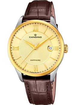 Швейцарские наручные  мужские часы Candino C4708.A. Коллекция Couple
