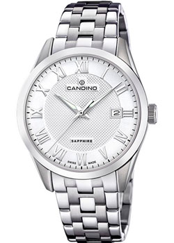 Швейцарские наручные  мужские часы Candino C4709.B. Коллекция Couple