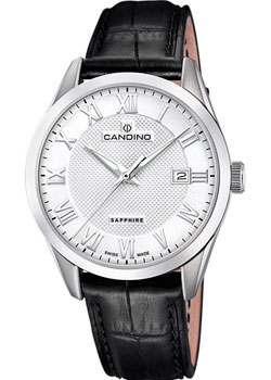 Швейцарские наручные  мужские часы Candino C4710.B. Коллекция Couple