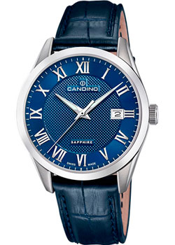 Швейцарские наручные  мужские часы Candino C4710.C. Коллекция Couple