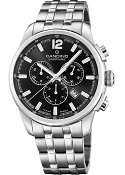 Швейцарские наручные  мужские часы Candino C4744.6. Коллекция Chronograph