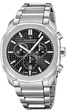 Швейцарские наручные  мужские часы Candino C4746.4. Коллекция Chronograph