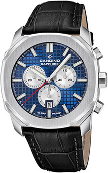 Швейцарские наручные  мужские часы Candino C4747.1. Коллекция Chronograph