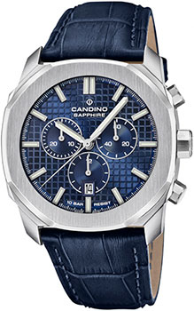 Швейцарские наручные  мужские часы Candino C4747.2. Коллекция Chronograph