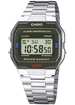 Японские наручные  мужские часы Casio A-163WA-1. Коллекция Vintage