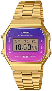 Японские наручные  мужские часы Casio A168WERG-2AEF. Коллекция Vintage